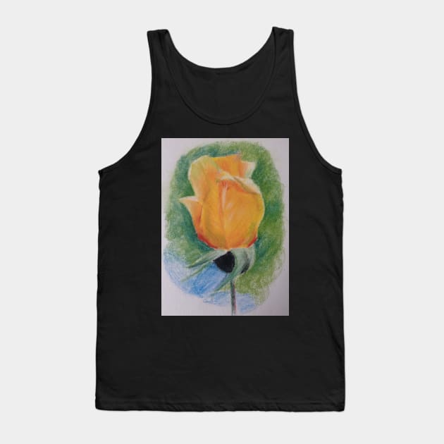 yellow rose Tank Top by rodrigom